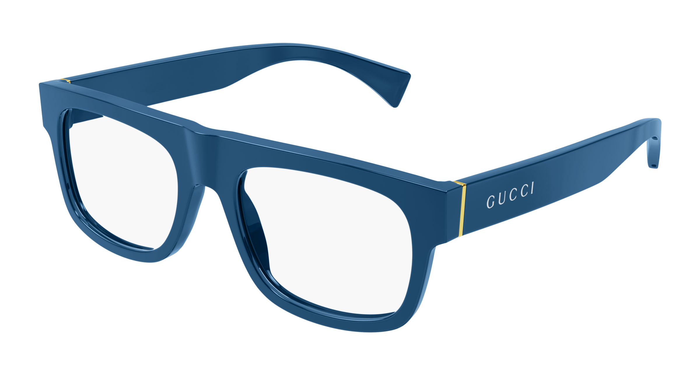 Blue sales gucci glasses